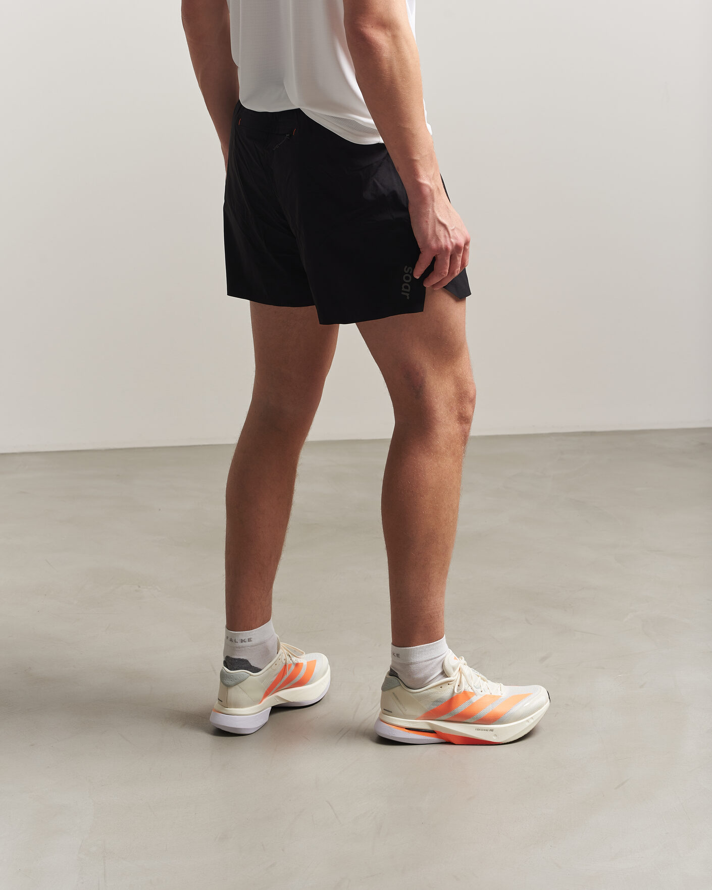 Herr | adidas Performance Adizero Boston 13 White/Orange | adidas Performance | Adizero Boston 13 White/Orange