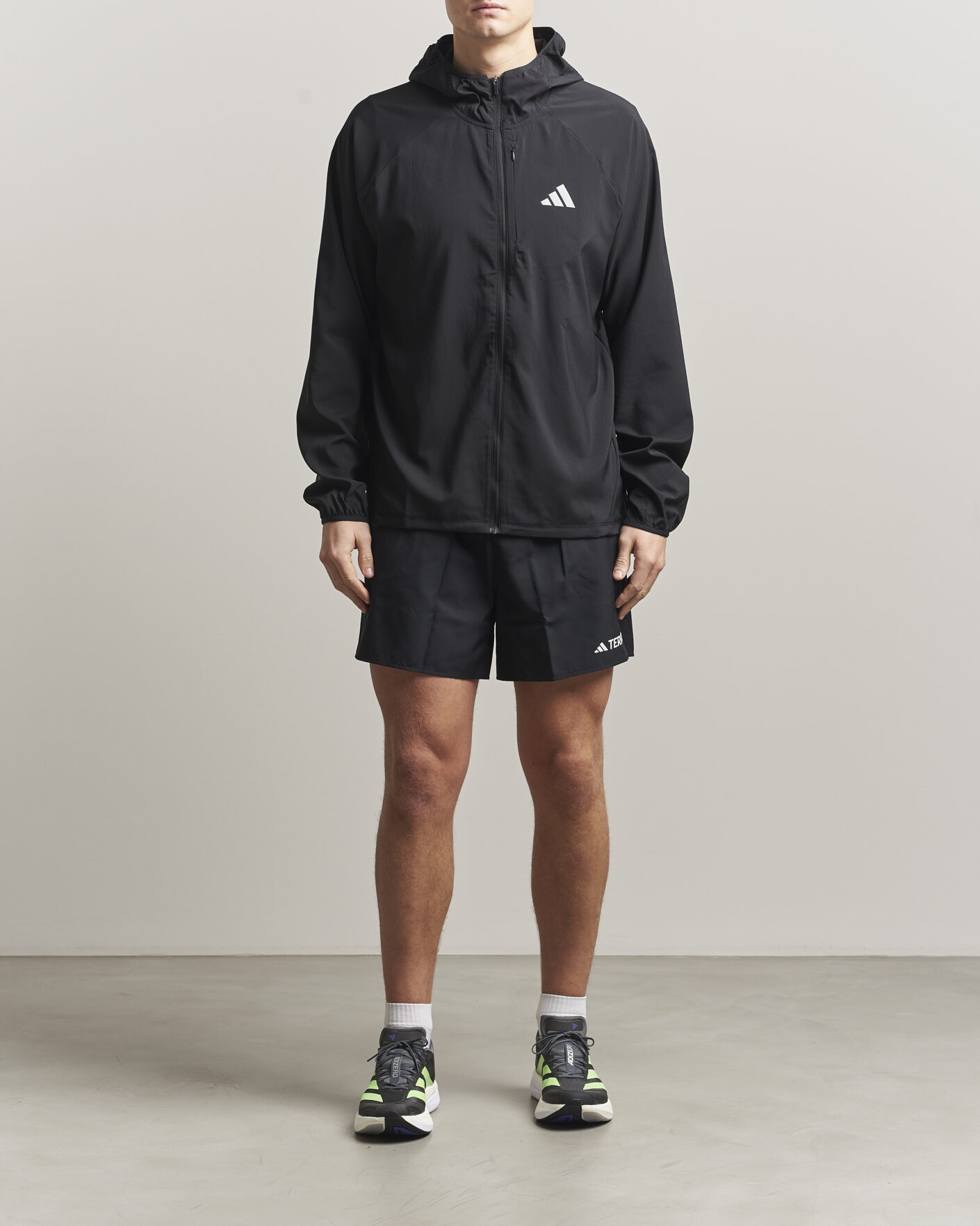 Herr | Jackor | adidas Performance | Running Hooded Jacket Black