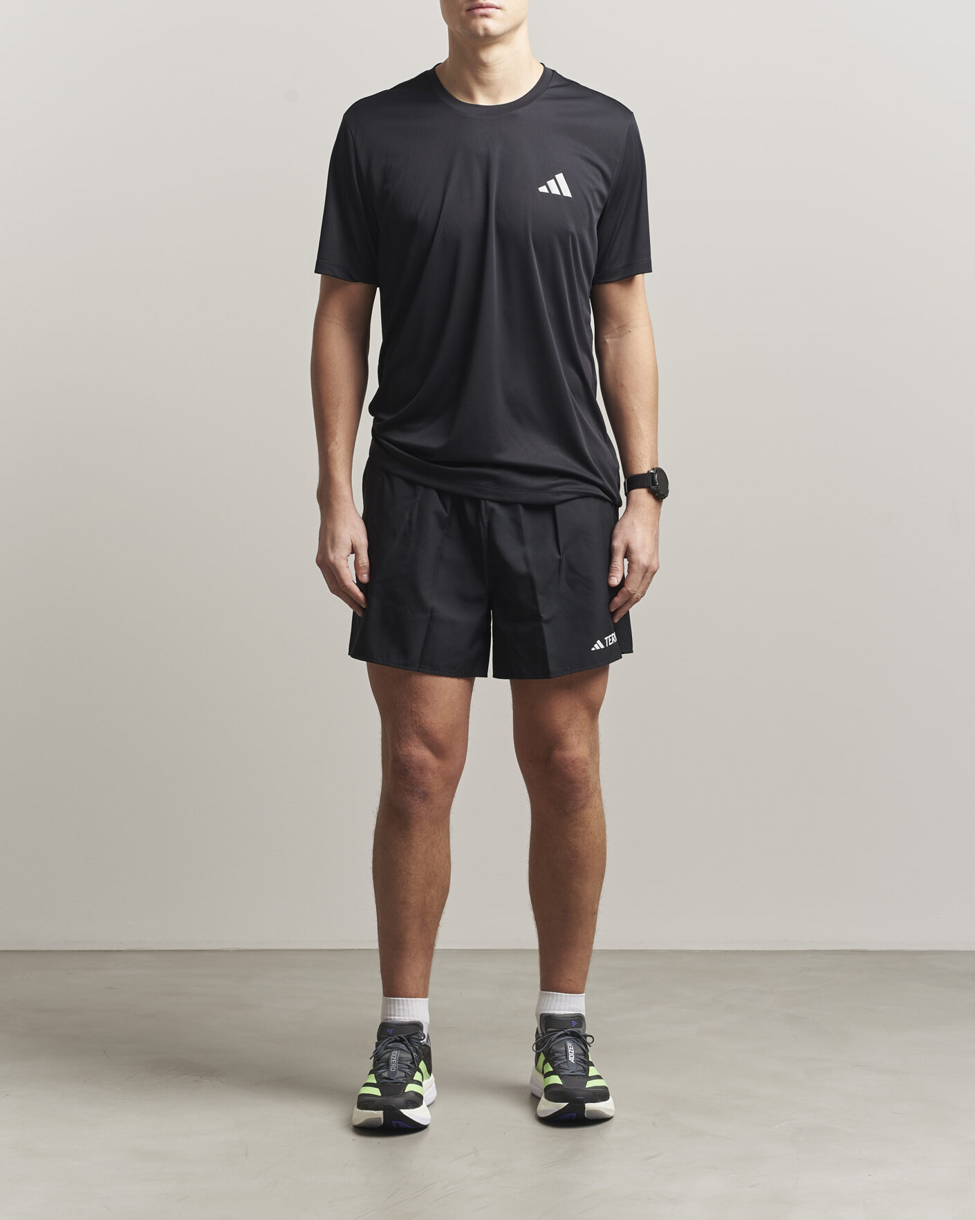 Herr | T-Shirts | adidas Performance | Running T-Shirt Black