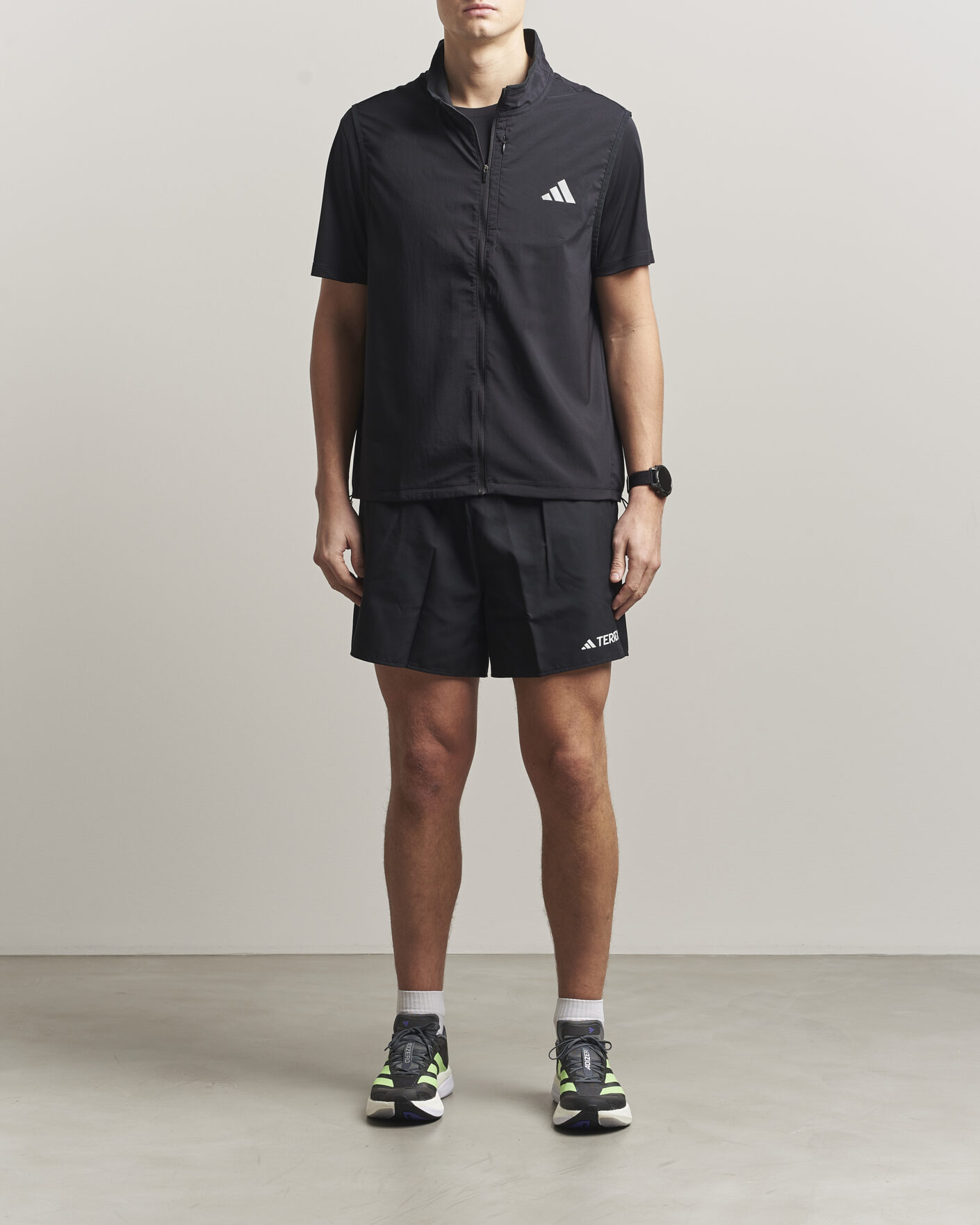 Herr | Västar | adidas Performance | Running Vest Black
