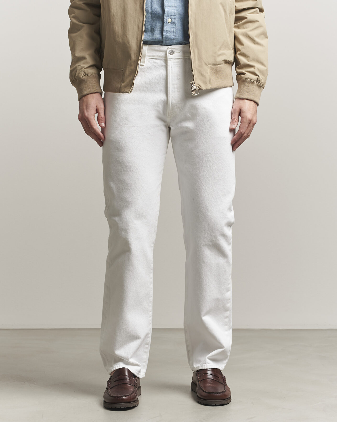 Herr | Jeans | Levi's | 501 Original Jeans Chill White
