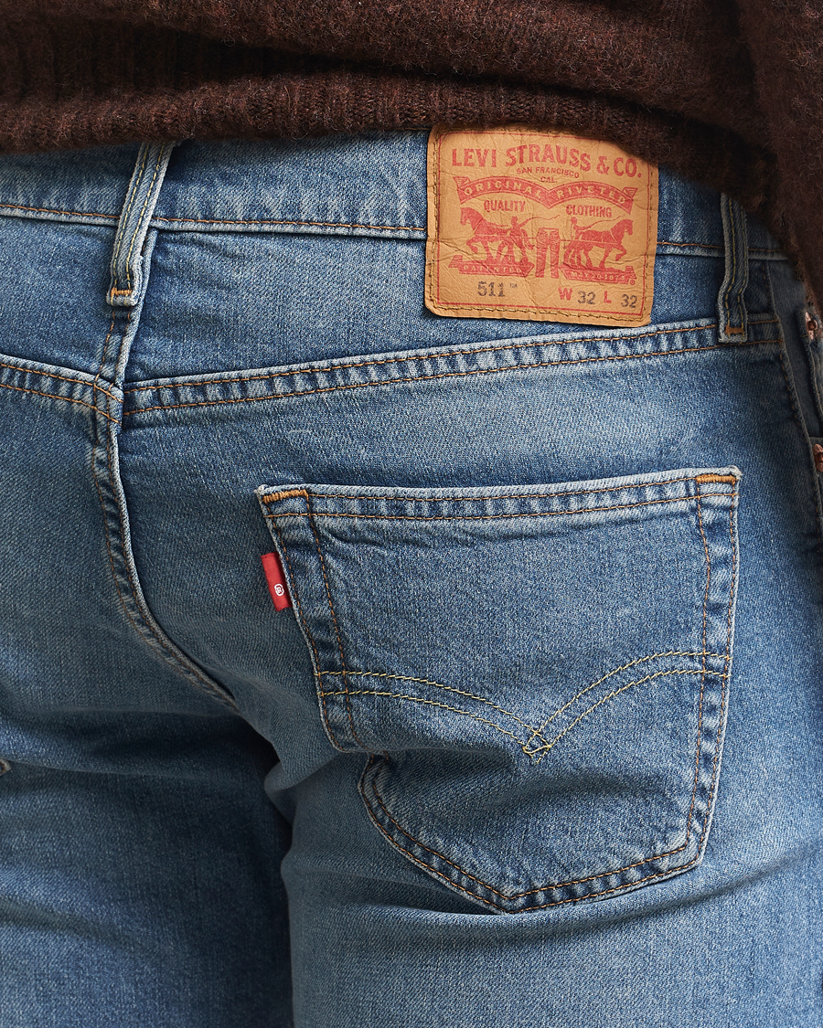 Herr | Byxor | Levi's | 511 Slim Jeans Cloud Watching