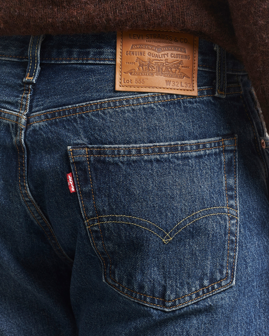 Herr | Skjortor | Levi's | 555 Relaxed Straight Jeans Check The Score