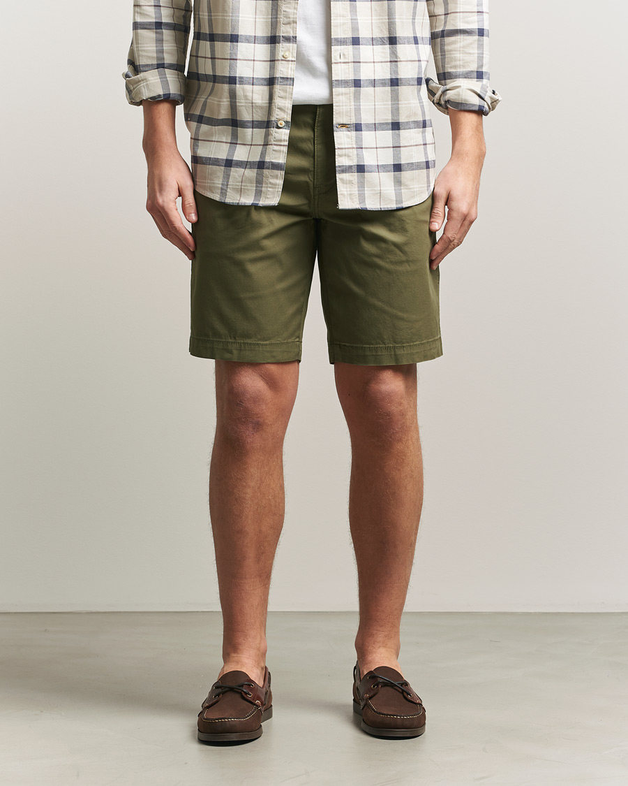 Herr | Shorts | Levi's | Garment Dyed Chino Shorts Bunker Olive