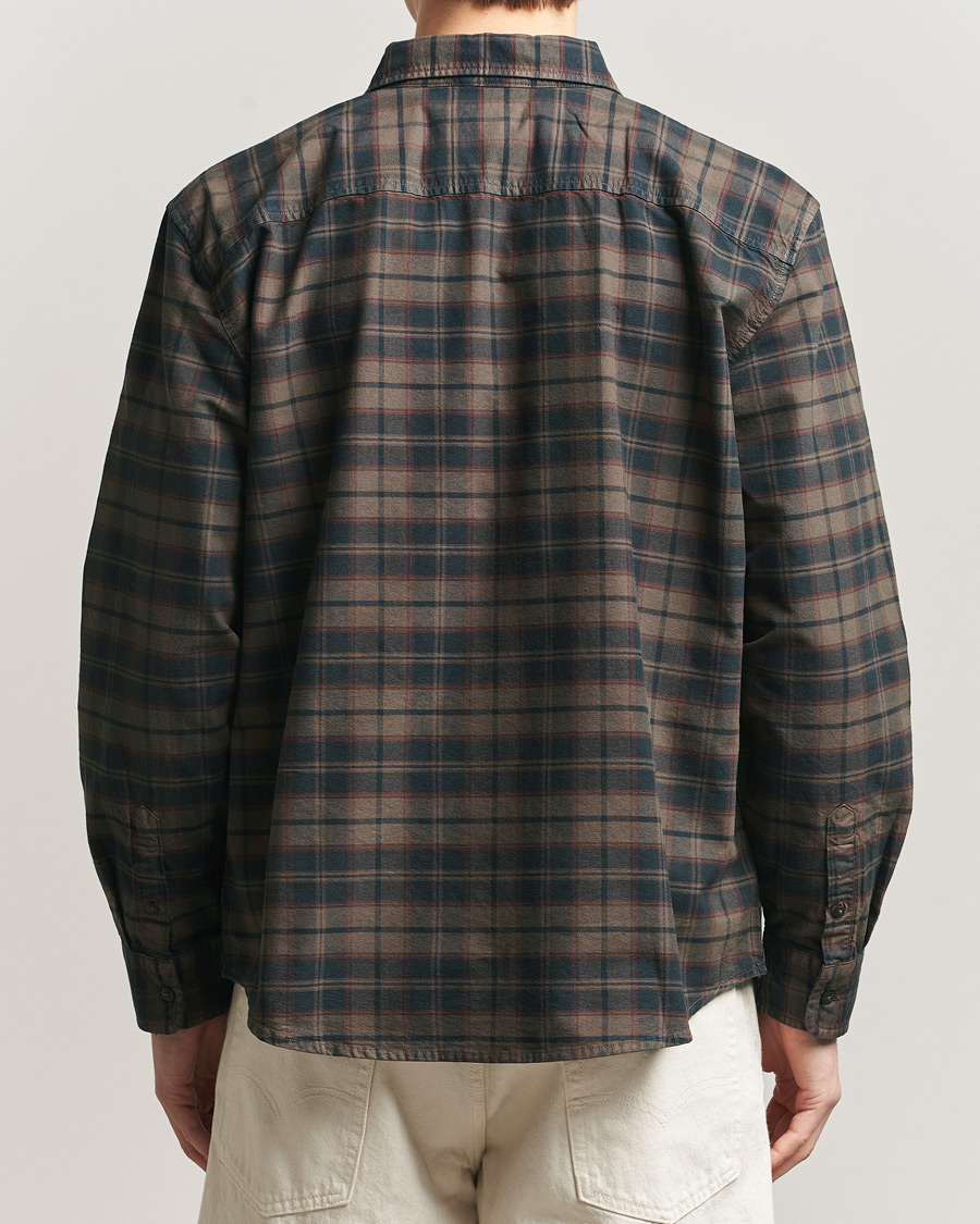 Herr | Skjortor | Levi's | Cotton Checked Shirt Chocolate