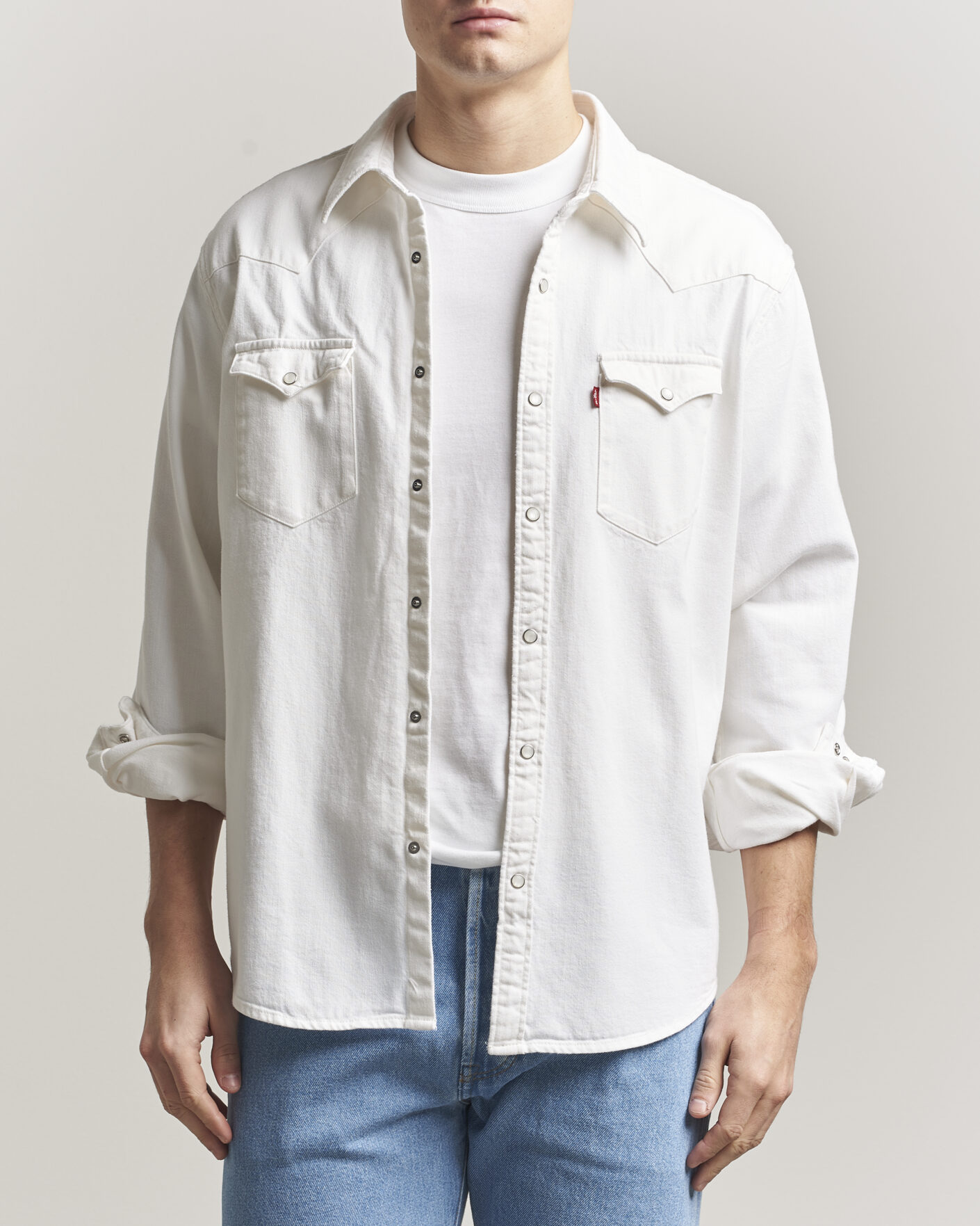 Herr | Skjortor | Levi's | Barstow Western Standard Shirt Cloudy Skys