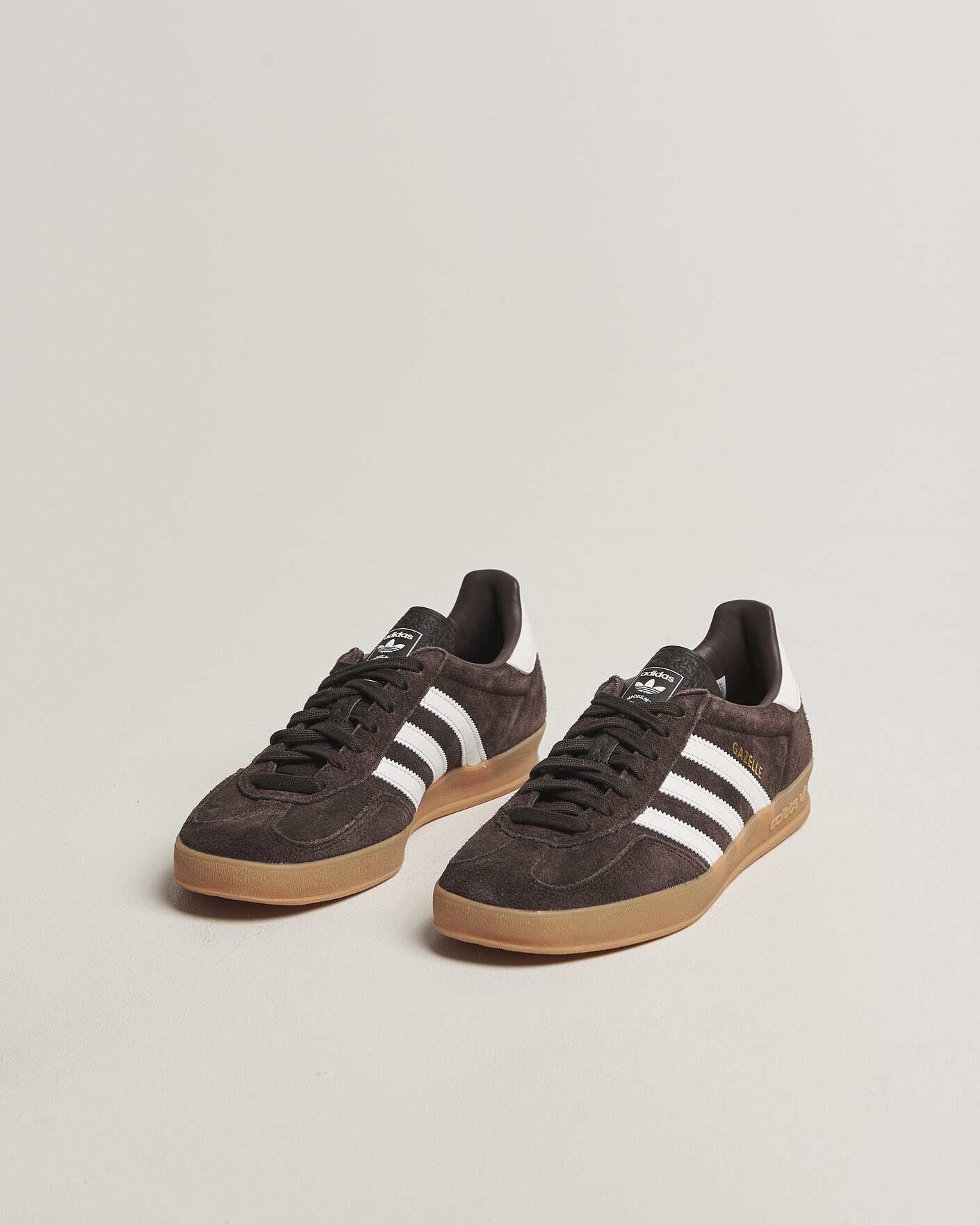 Herr | Sneakers | adidas Originals | Gazelle Indoor Sneaker Brown/White