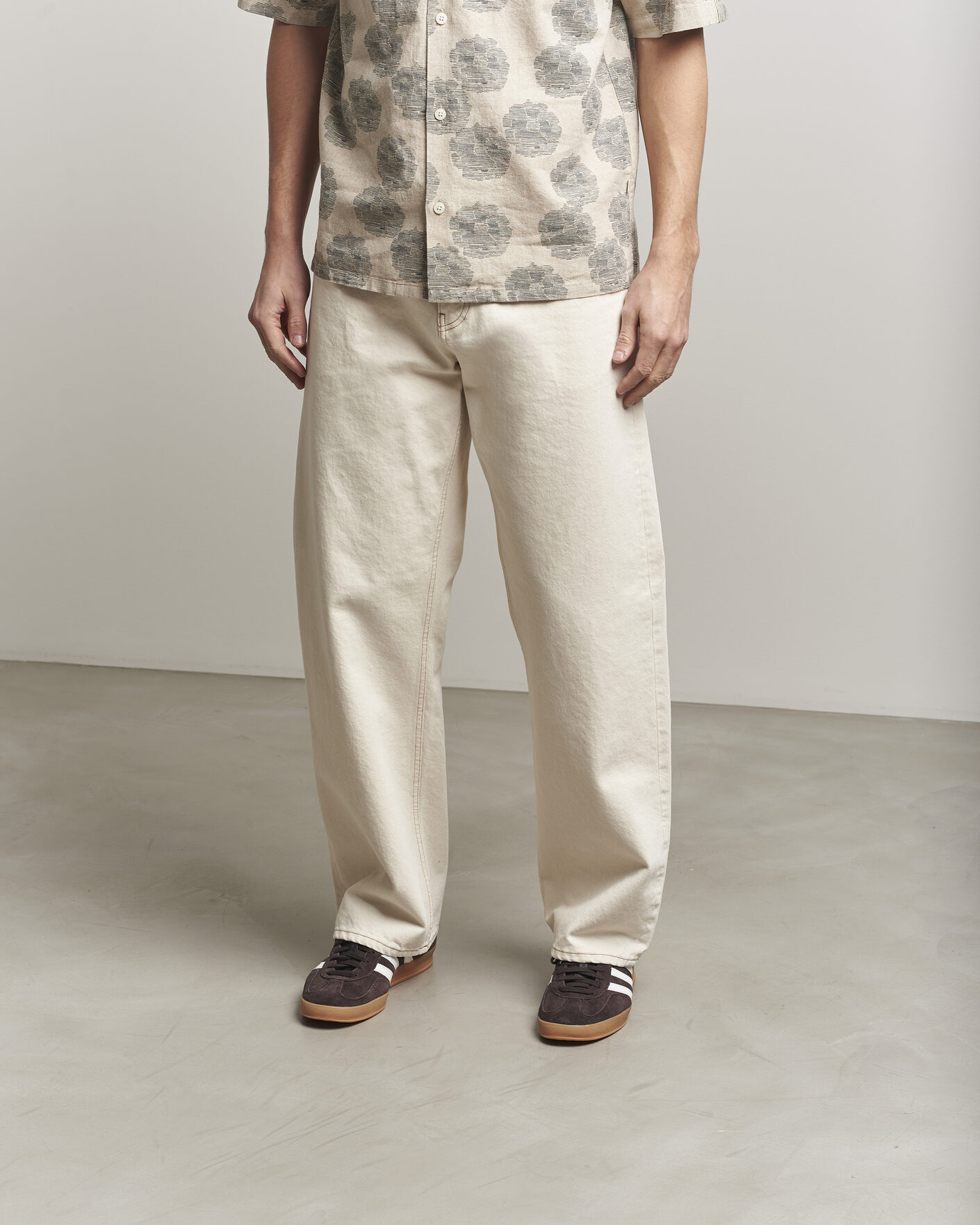 Herr | Sneakers | adidas Originals | Gazelle Indoor Sneaker Brown/White