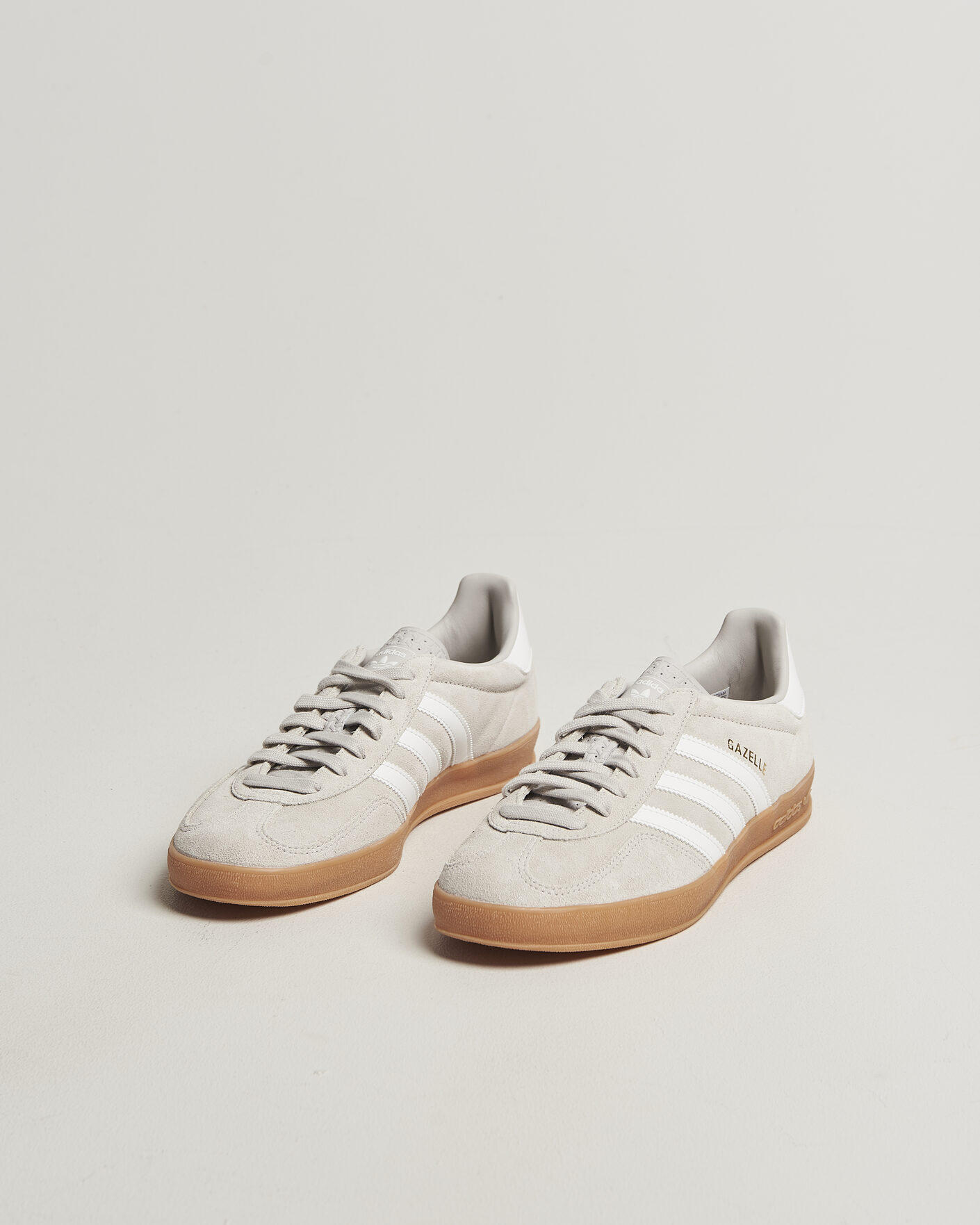Herr | Sneakers | adidas Originals | Gazelle Indoor Sneaker Light Grey/White