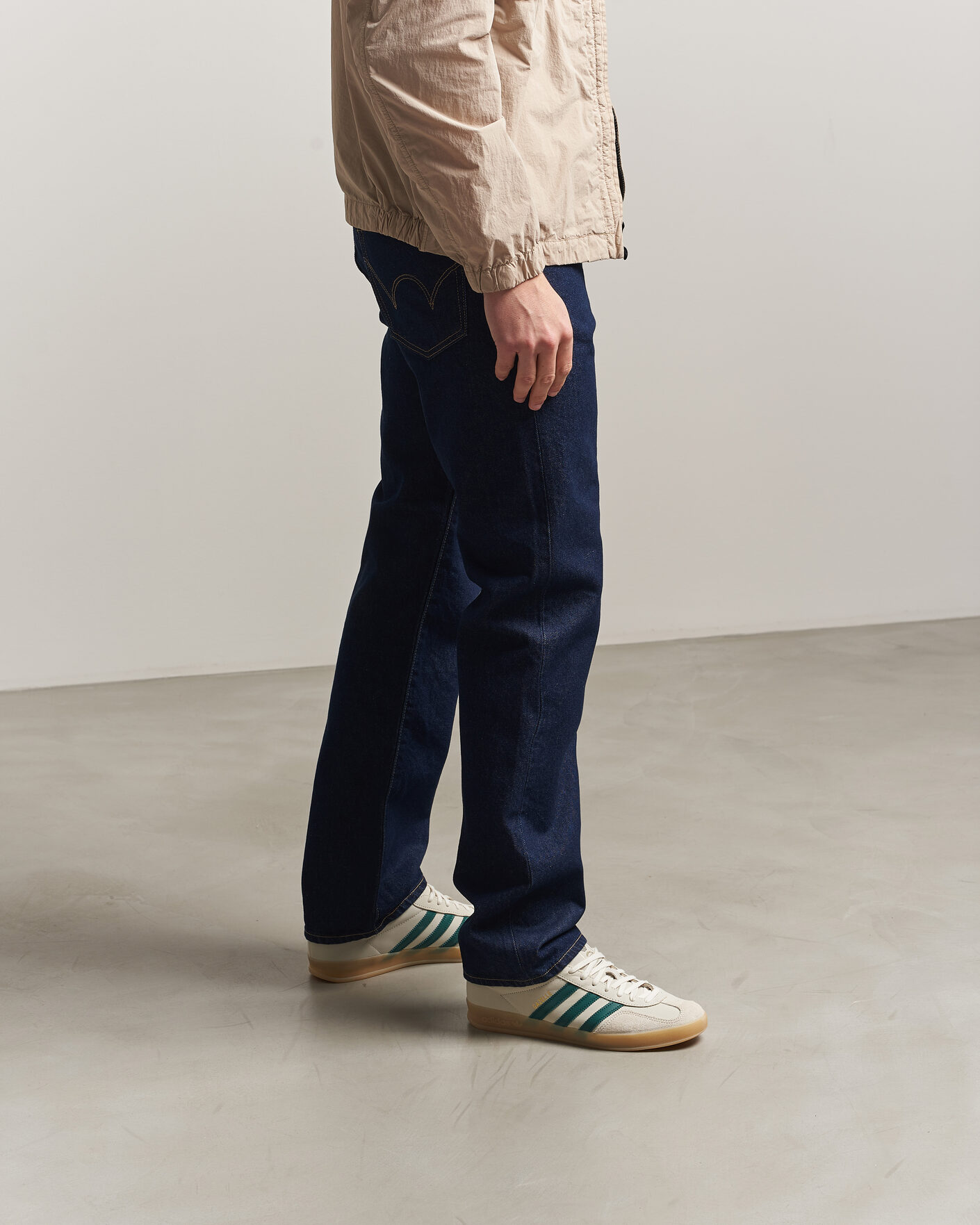 Herr | Sneakers | adidas Originals | Gazelle Indoor Sneaker Beige/Green