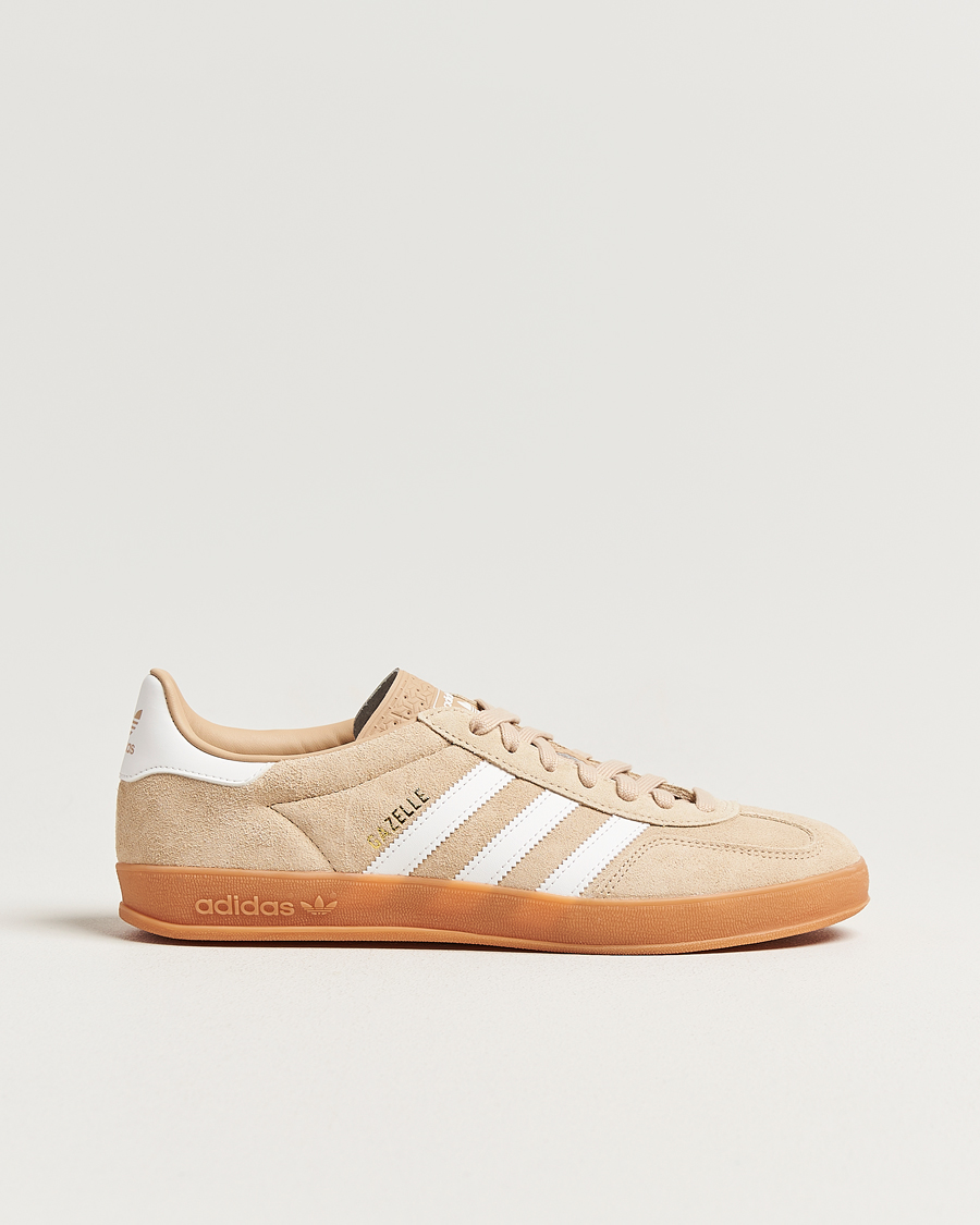 Herr | Sneakers | adidas Originals | Gazelle Indoor Sneaker Beige/White