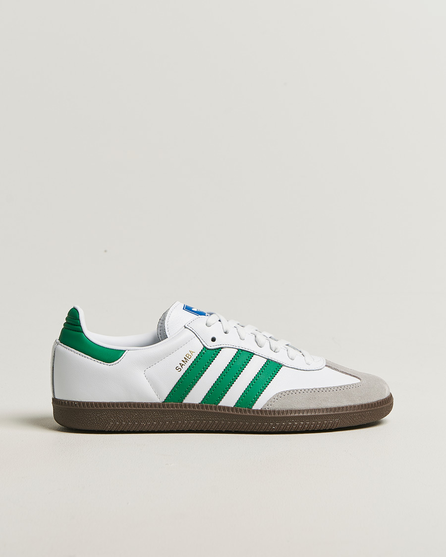 Herr | Sneakers | adidas Originals | Samba OG Sneaker White/Green
