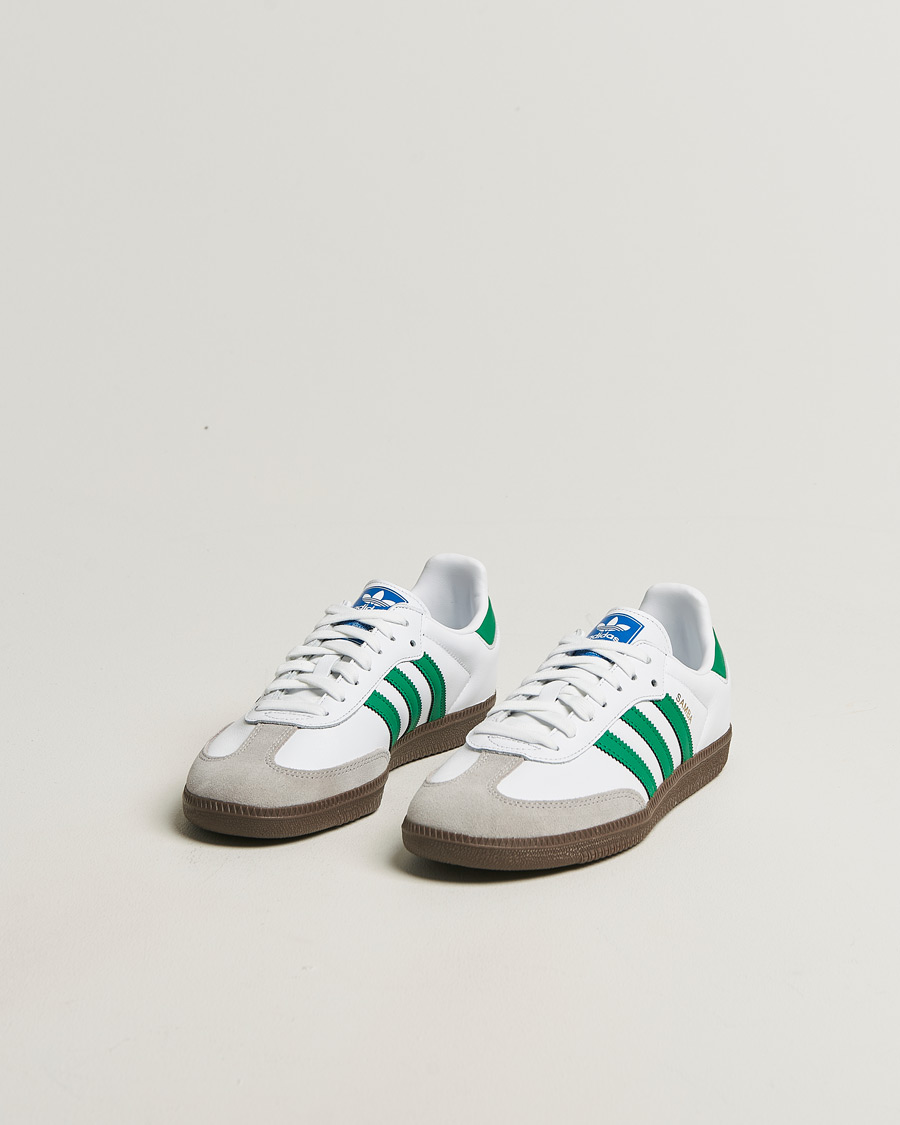 Herr | Sneakers | adidas Originals | Samba OG Sneaker White/Green