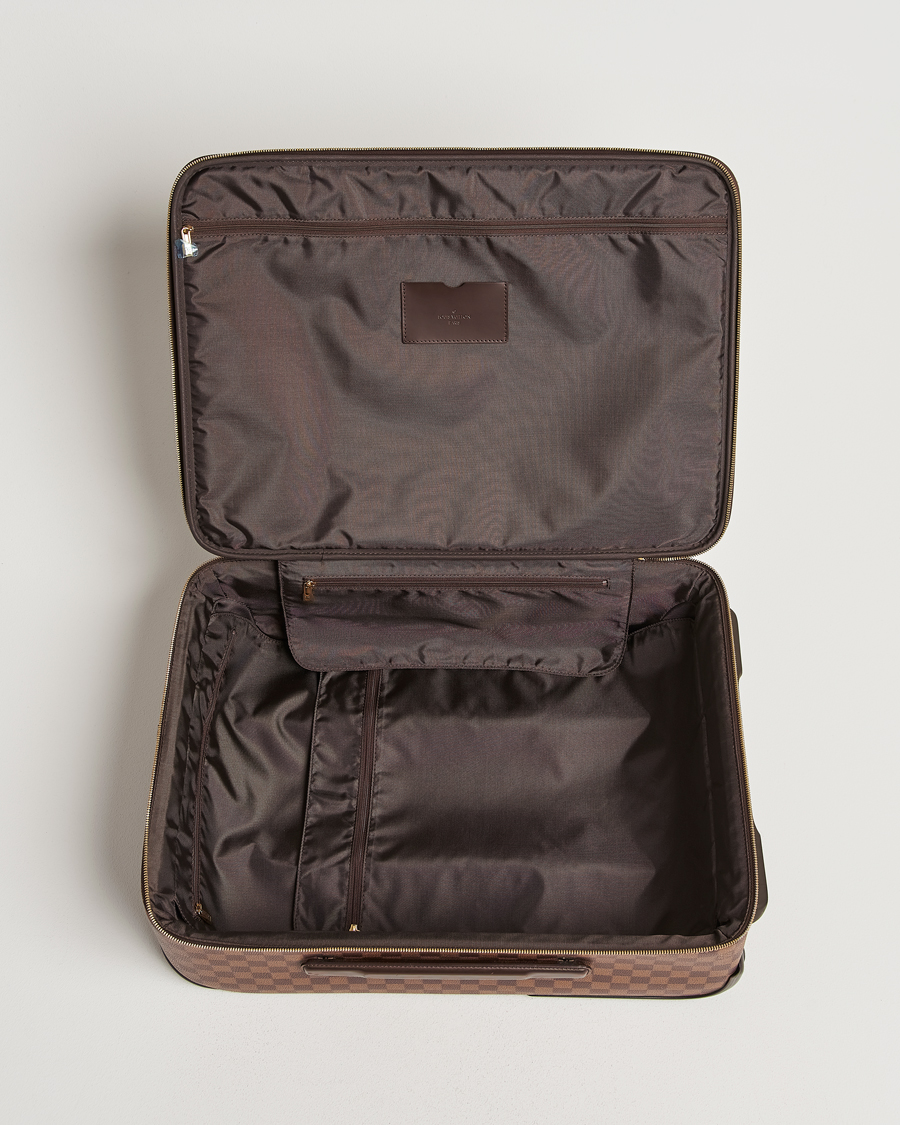 Herr | Pre-Owned & Vintage Bags | Louis Vuitton Pre-Owned | Pegase Trolley Case 50 Damier Ebene