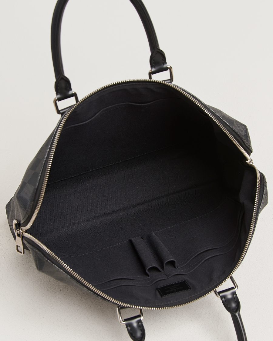 Herr | Pre-Owned & Vintage Bags | Louis Vuitton Pre-Owned | Porte Documents Jour Damier Graphite