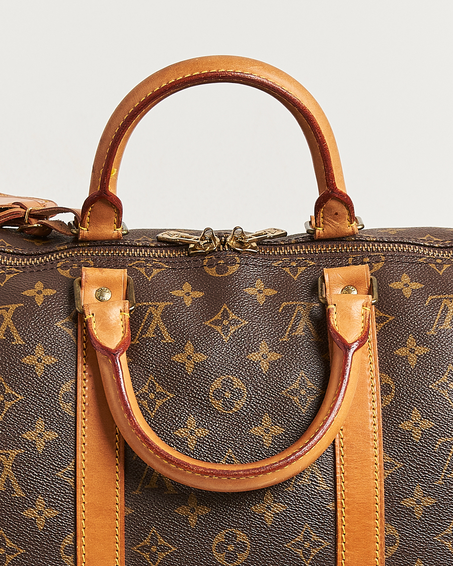 Herr | Pre-Owned & Vintage Bags | Louis Vuitton Pre-Owned | Keepall Bandouliére 50 Monogram