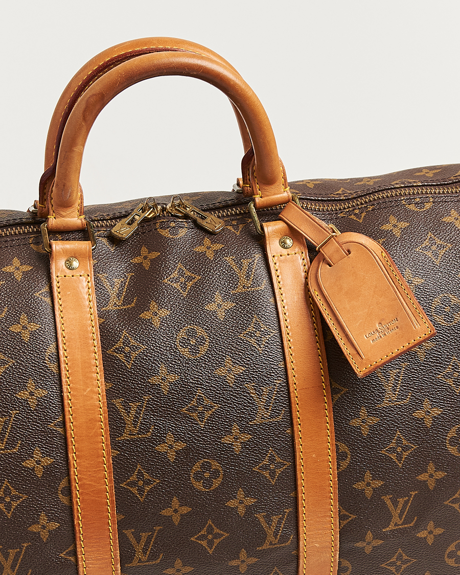 Herr | Pre-Owned & Vintage Bags | Louis Vuitton Pre-Owned | Keepall Bandouliére 50 Monogram