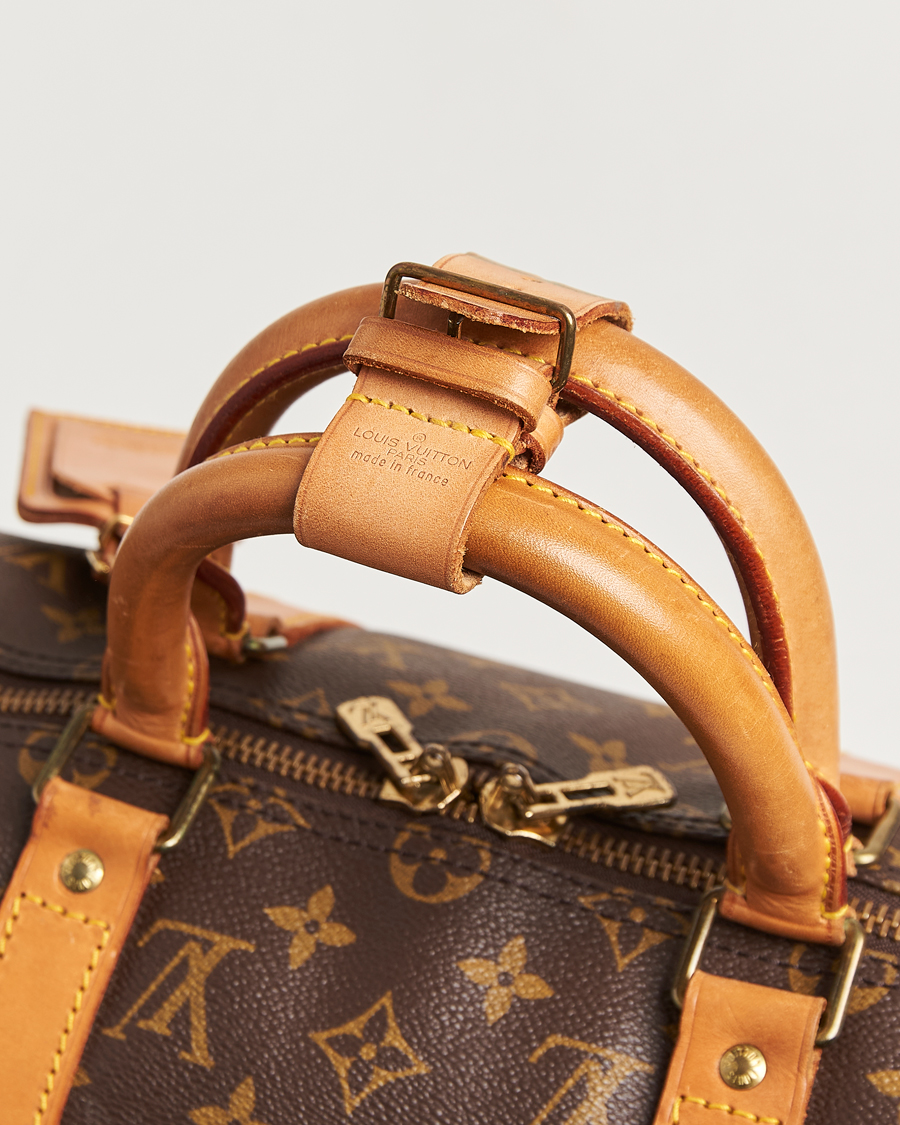 Herr | Pre-Owned & Vintage Bags | Louis Vuitton Pre-Owned | Keepall Bandouliére 50 Monogram