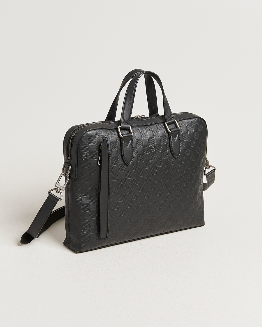 Herr | Pre-Owned & Vintage Bags | Louis Vuitton Pre-Owned | Porte Documents Studio Damier Infini