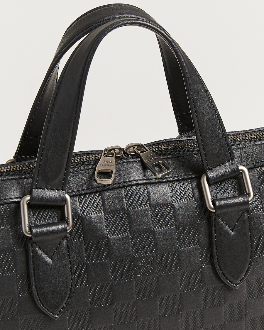 Herr | Pre-Owned & Vintage Bags | Louis Vuitton Pre-Owned | Porte Documents Studio Damier Infini