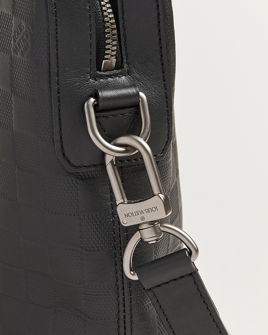 Herr | Pre-Owned & Vintage Bags | Louis Vuitton Pre-Owned | Porte Documents Studio Damier Infini