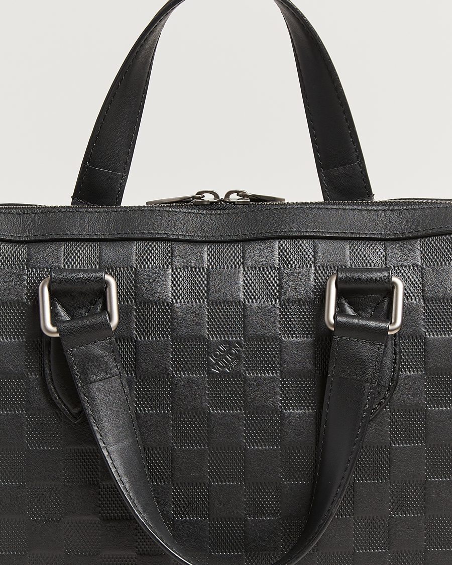 Herr | Pre-Owned & Vintage Bags | Louis Vuitton Pre-Owned | Porte Documents Studio Damier Infini