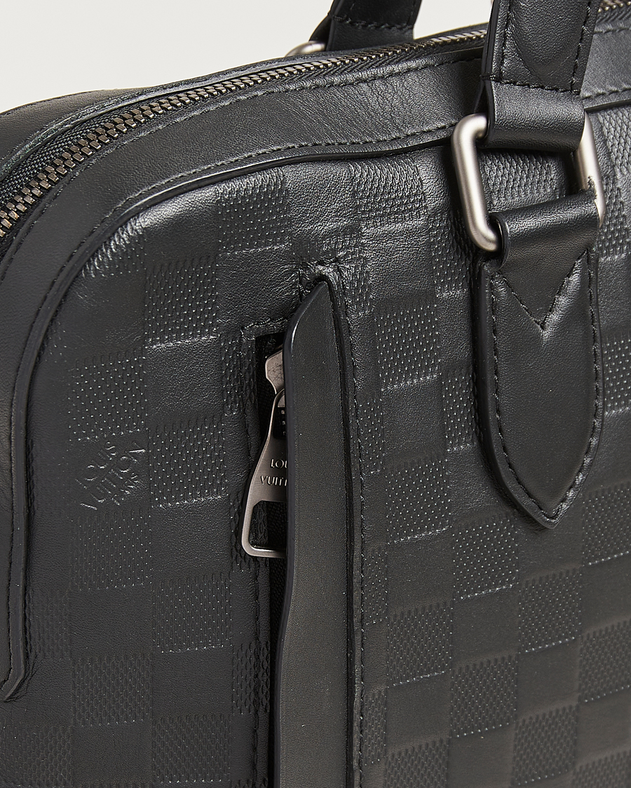 Herr | Pre-Owned & Vintage Bags | Louis Vuitton Pre-Owned | Porte Documents Studio Damier Infini