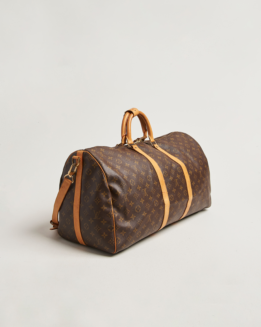 Herr | Pre-Owned & Vintage Bags | Louis Vuitton Pre-Owned | Keepall Bandouliére 55 Monogram