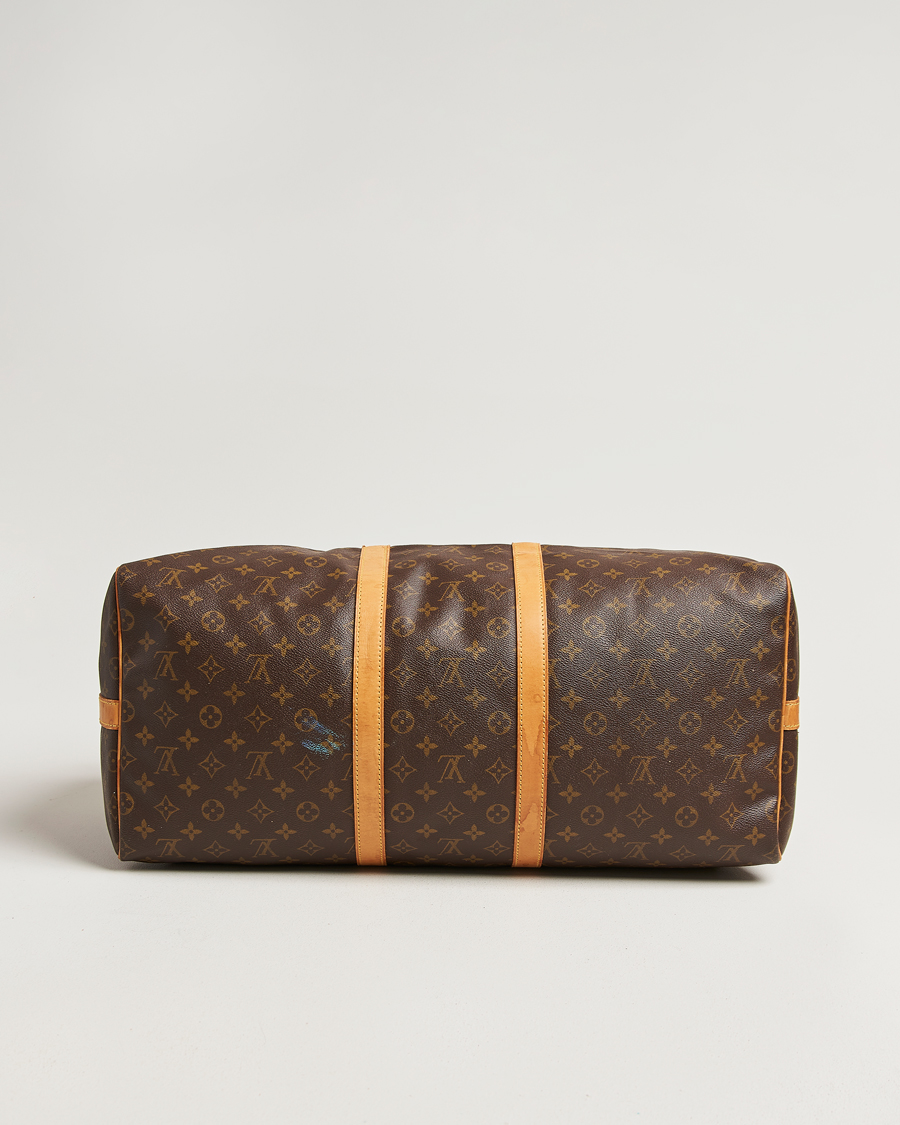 Herr | Pre-Owned & Vintage Bags | Louis Vuitton Pre-Owned | Keepall Bandouliére 55 Monogram