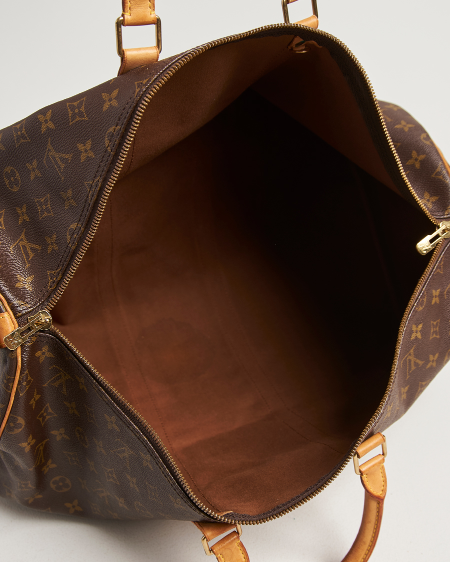 Herr | Pre-Owned & Vintage Bags | Louis Vuitton Pre-Owned | Keepall Bandouliére 55 Monogram