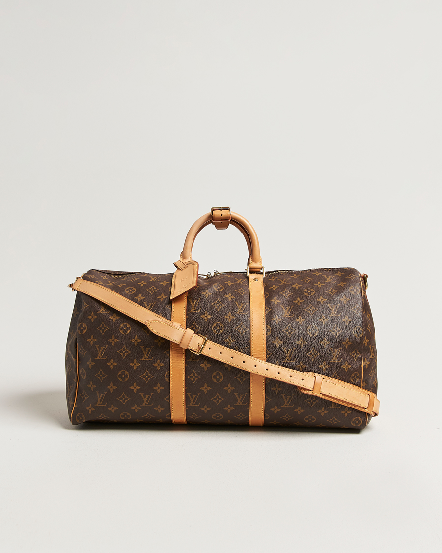 Herr | Pre-Owned & Vintage Bags | Louis Vuitton Pre-Owned | Keepall Bandouliére 50 Monogram