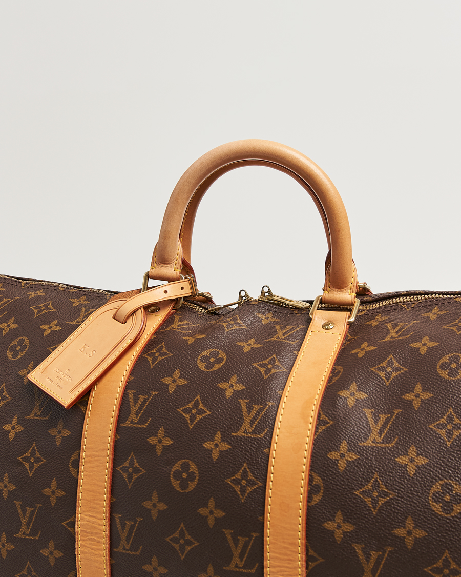 Herr | Pre-Owned & Vintage Bags | Louis Vuitton Pre-Owned | Keepall Bandouliére 50 Monogram