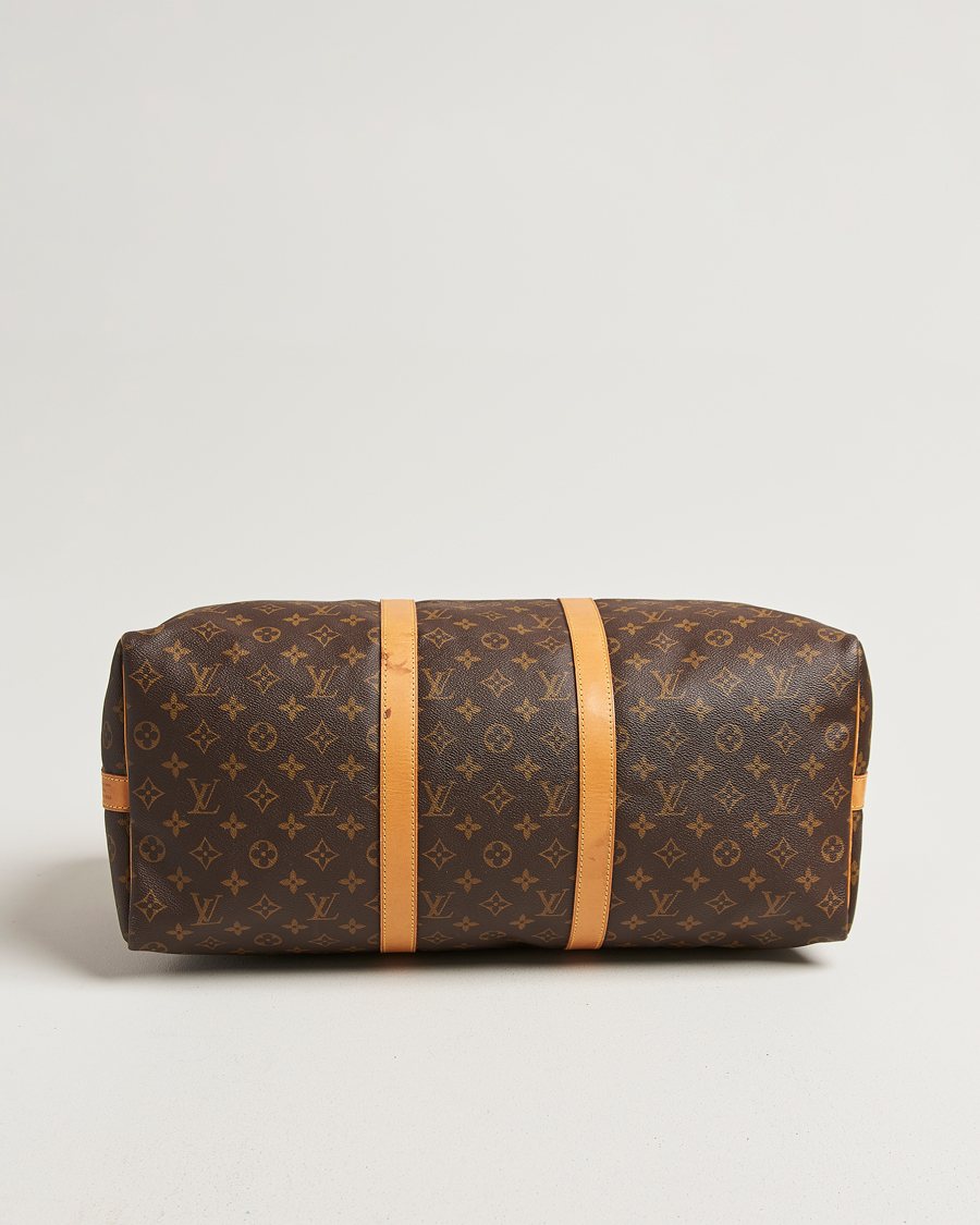 Herr | Pre-Owned & Vintage Bags | Louis Vuitton Pre-Owned | Keepall Bandouliére 50 Monogram