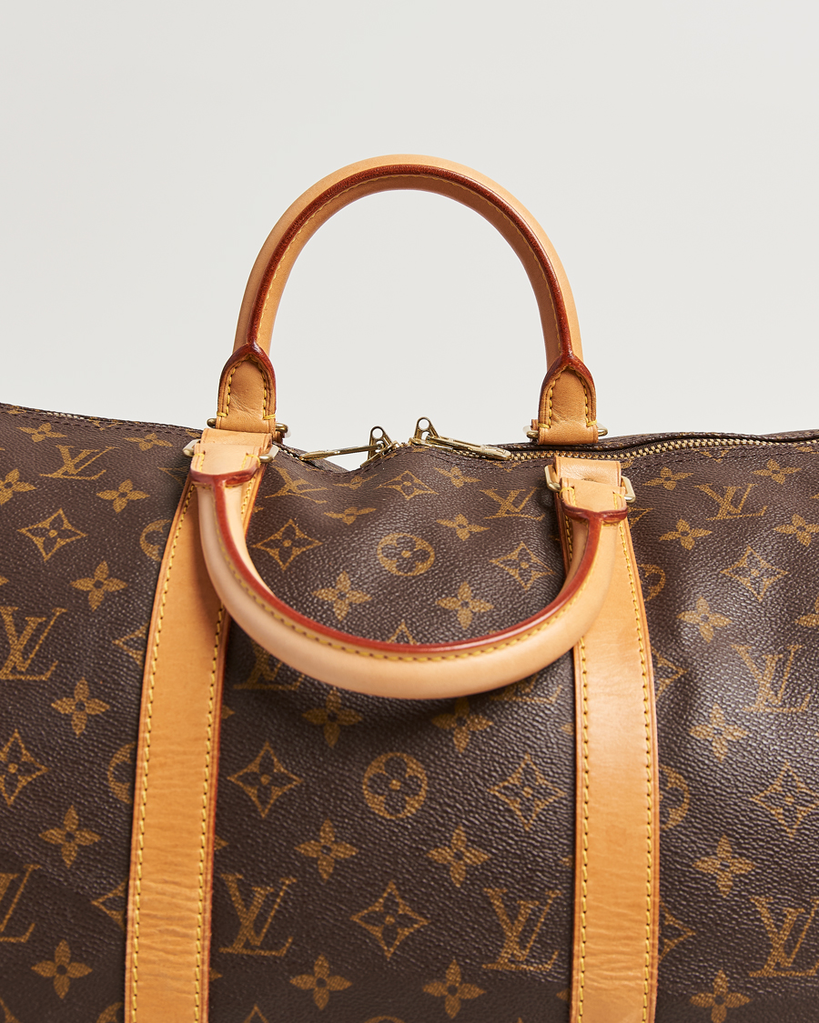 Herr | Pre-Owned & Vintage Bags | Louis Vuitton Pre-Owned | Keepall Bandouliére 50 Monogram