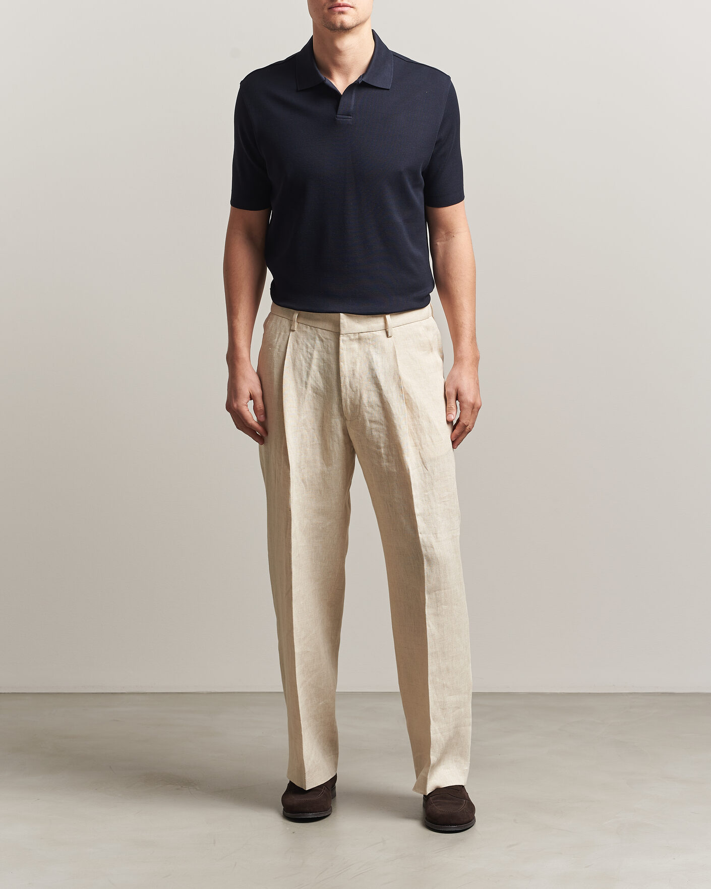 Herr | Pikéer | Altea | Jersey Piquet Polo Navy