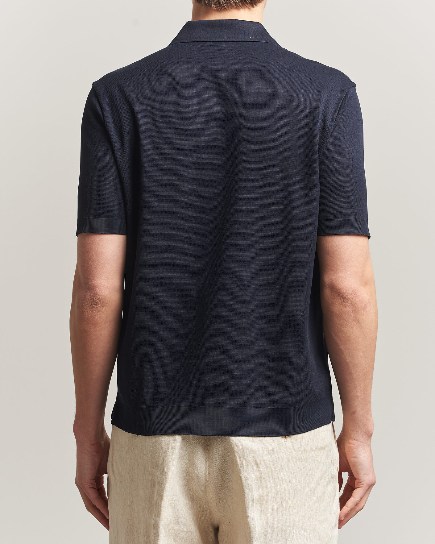 Herr | Pikéer | Altea | Jersey Piquet Polo Navy