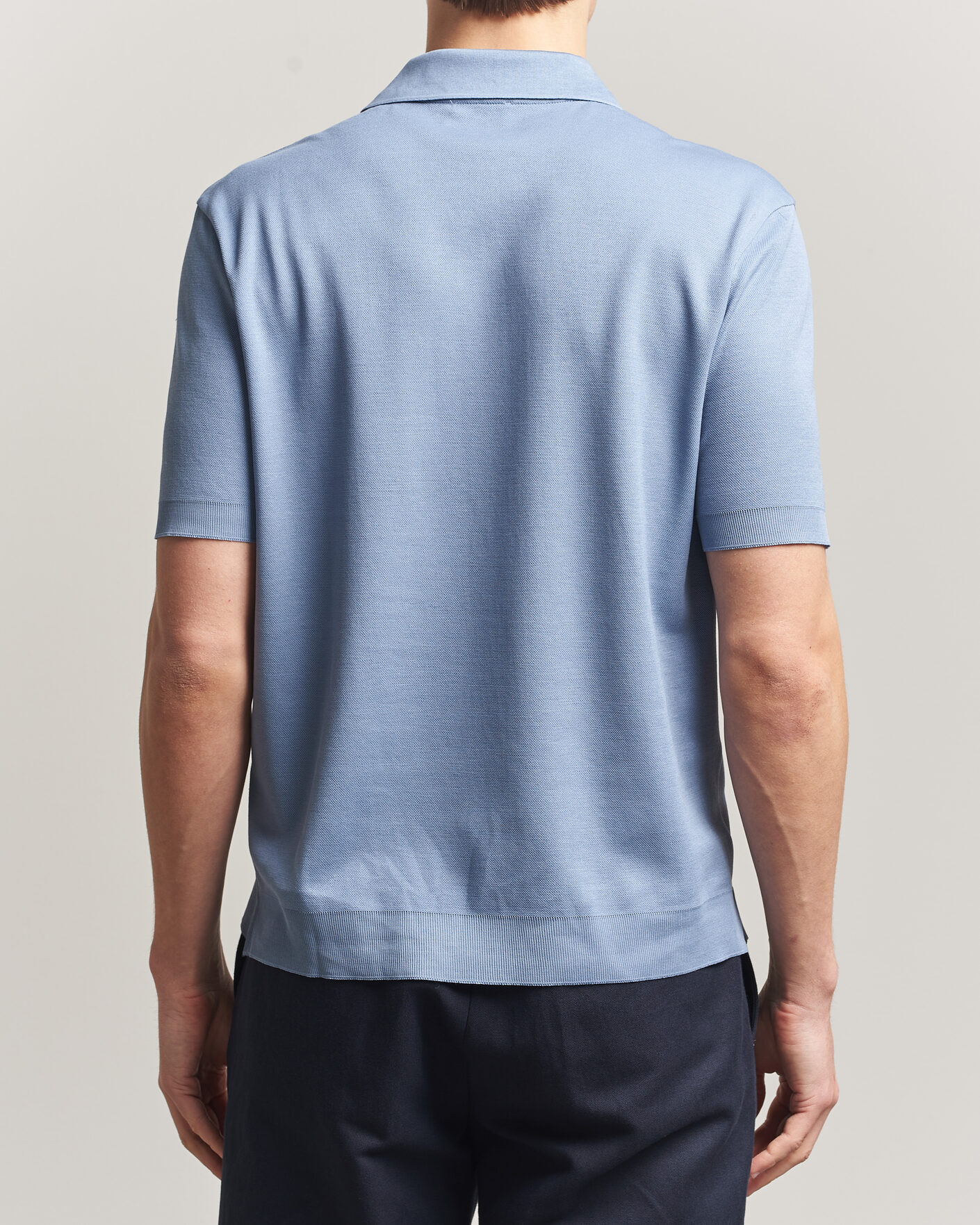 Herr | Pikéer | Altea | Jersey Piquet Polo Light Blue