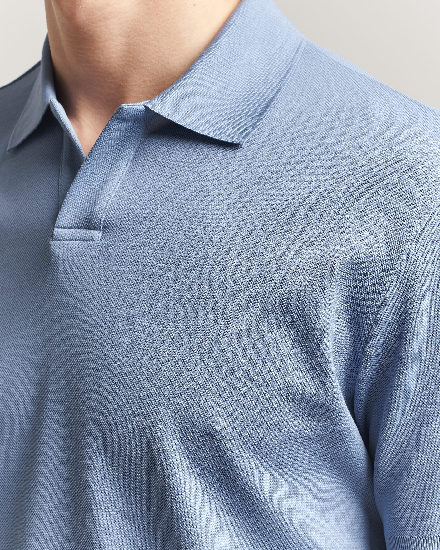 Herr | Pikéer | Altea | Jersey Piquet Polo Light Blue