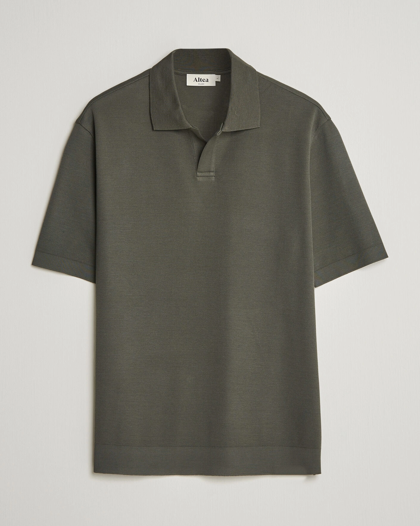 Herr | Pikéer | Altea | Jersey Piquet Polo Dark Green