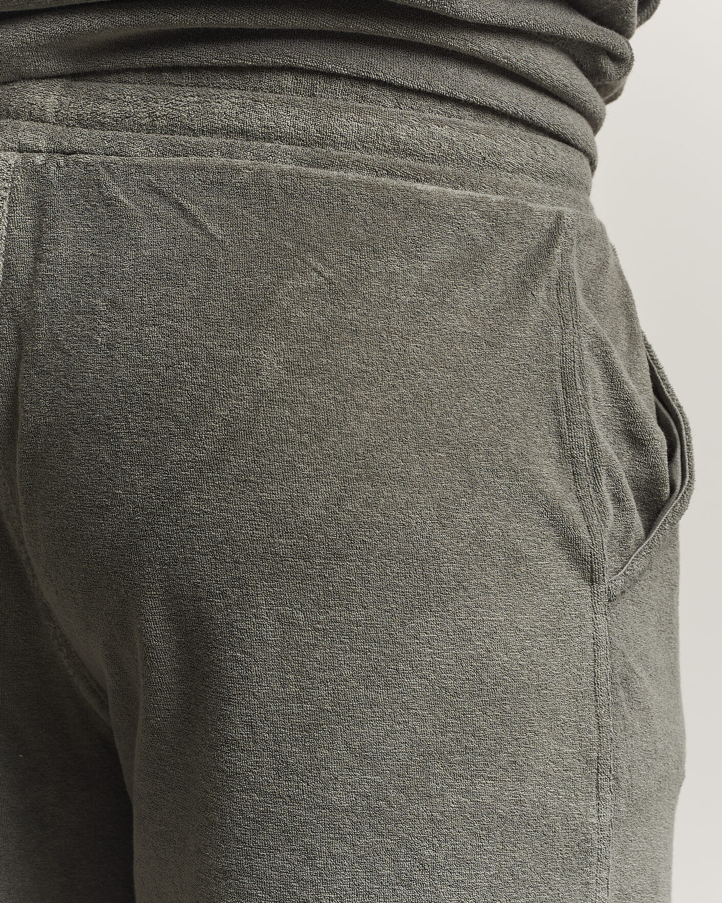 Herr | Shorts | Altea | Terry Drawstring Shorts Olive