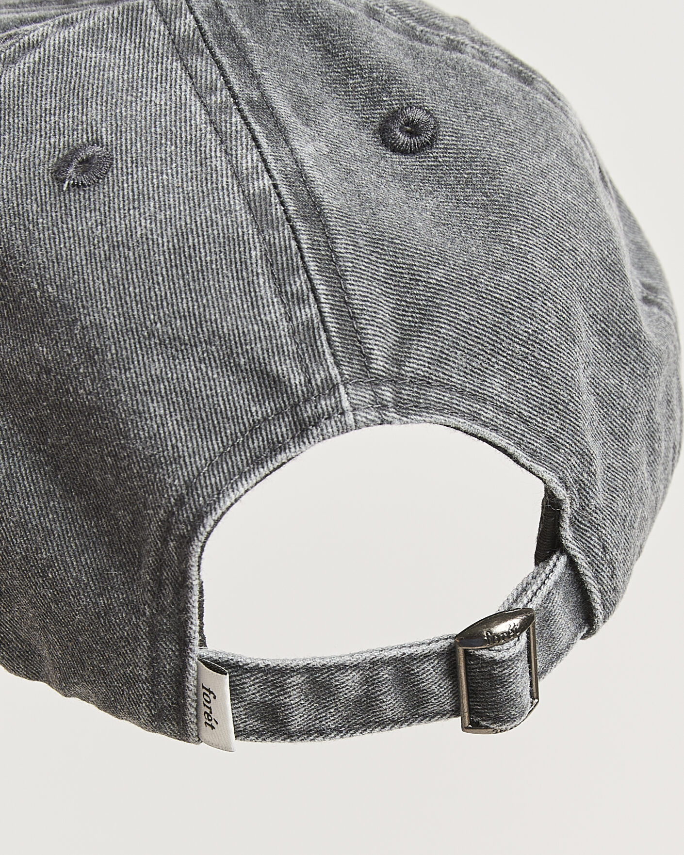 Herr | Hattar & kepsar | Forét | Bouquet Heavy Washed Cap Washed Black
