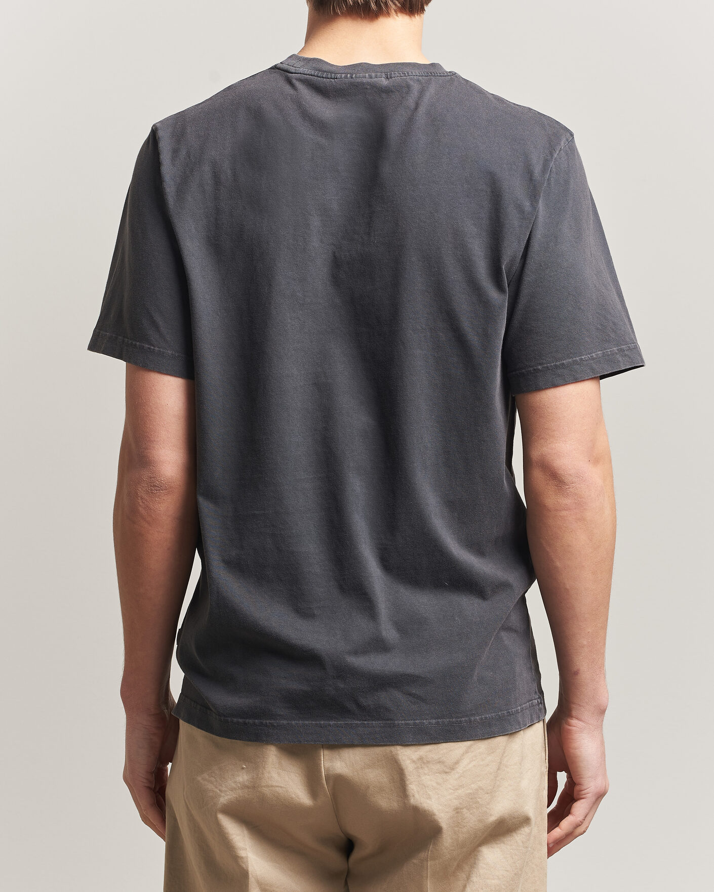 Herr | T-Shirts | Forét | Bouquet T-Shirt Washed Black