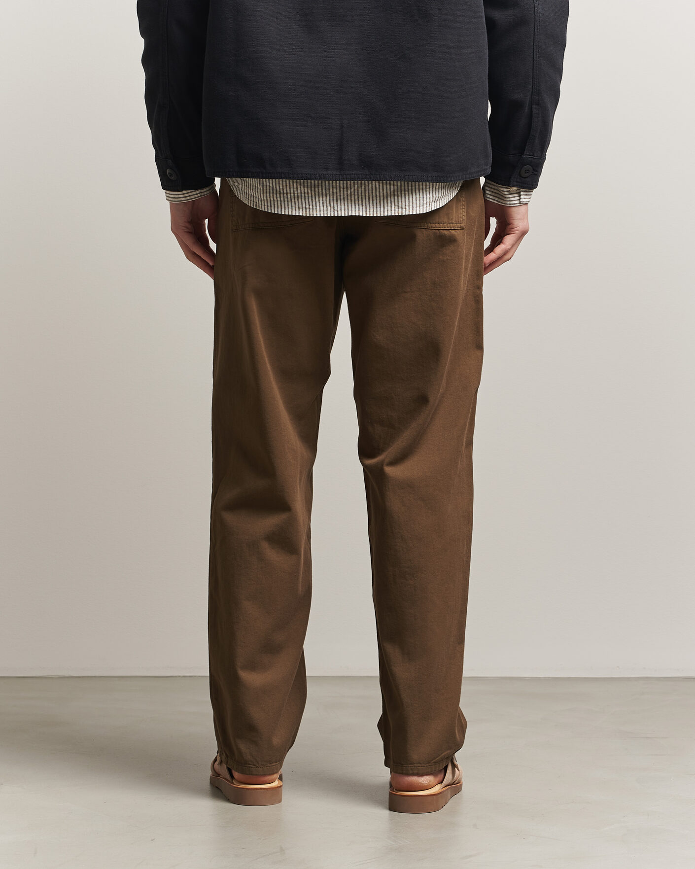 Herr | Byxor | Forét | Clay Light Pants Algae Green