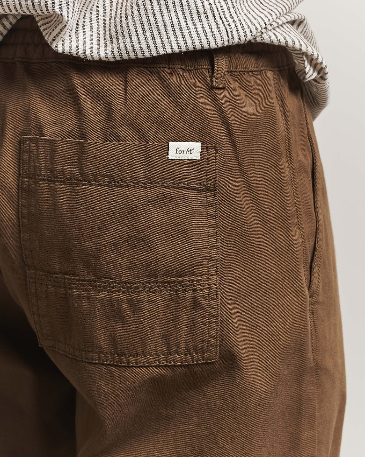 Herr | Byxor | Forét | Clay Light Pants Algae Green