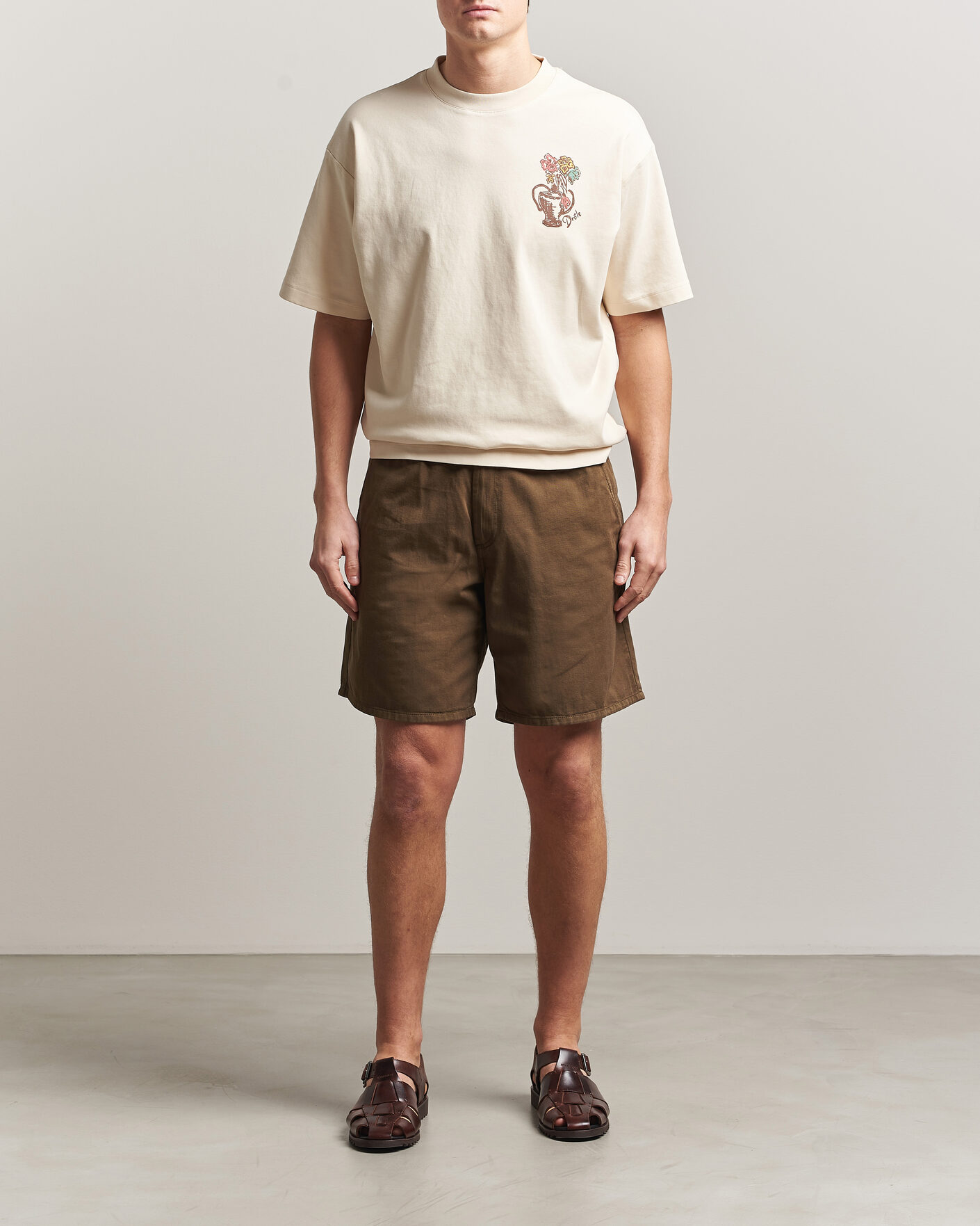 Herr | Shorts | Forét | Clay Light Shorts Algae Green