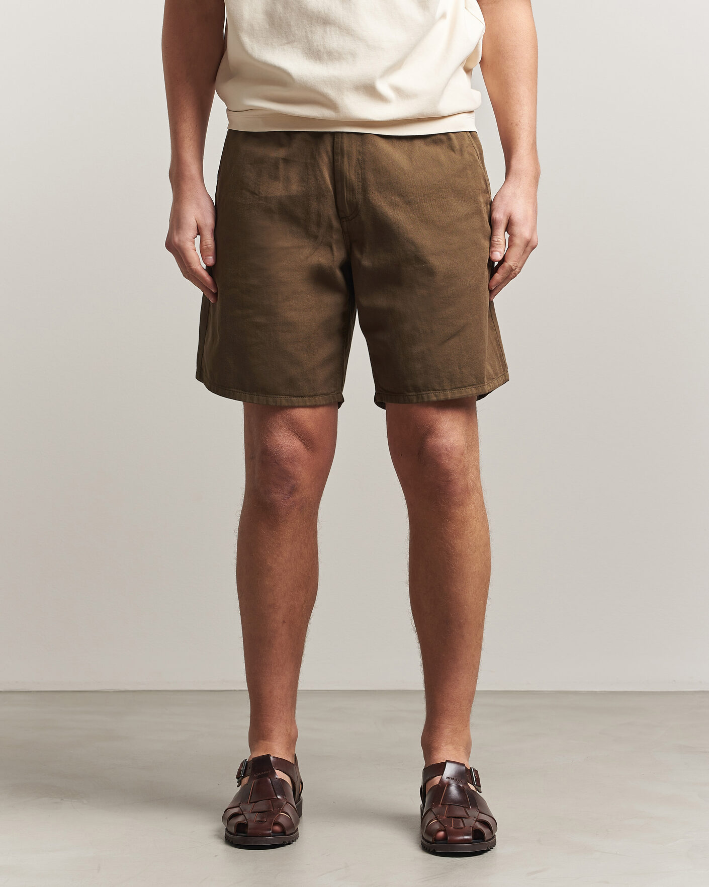Herr | Shorts | Forét | Clay Light Shorts Algae Green
