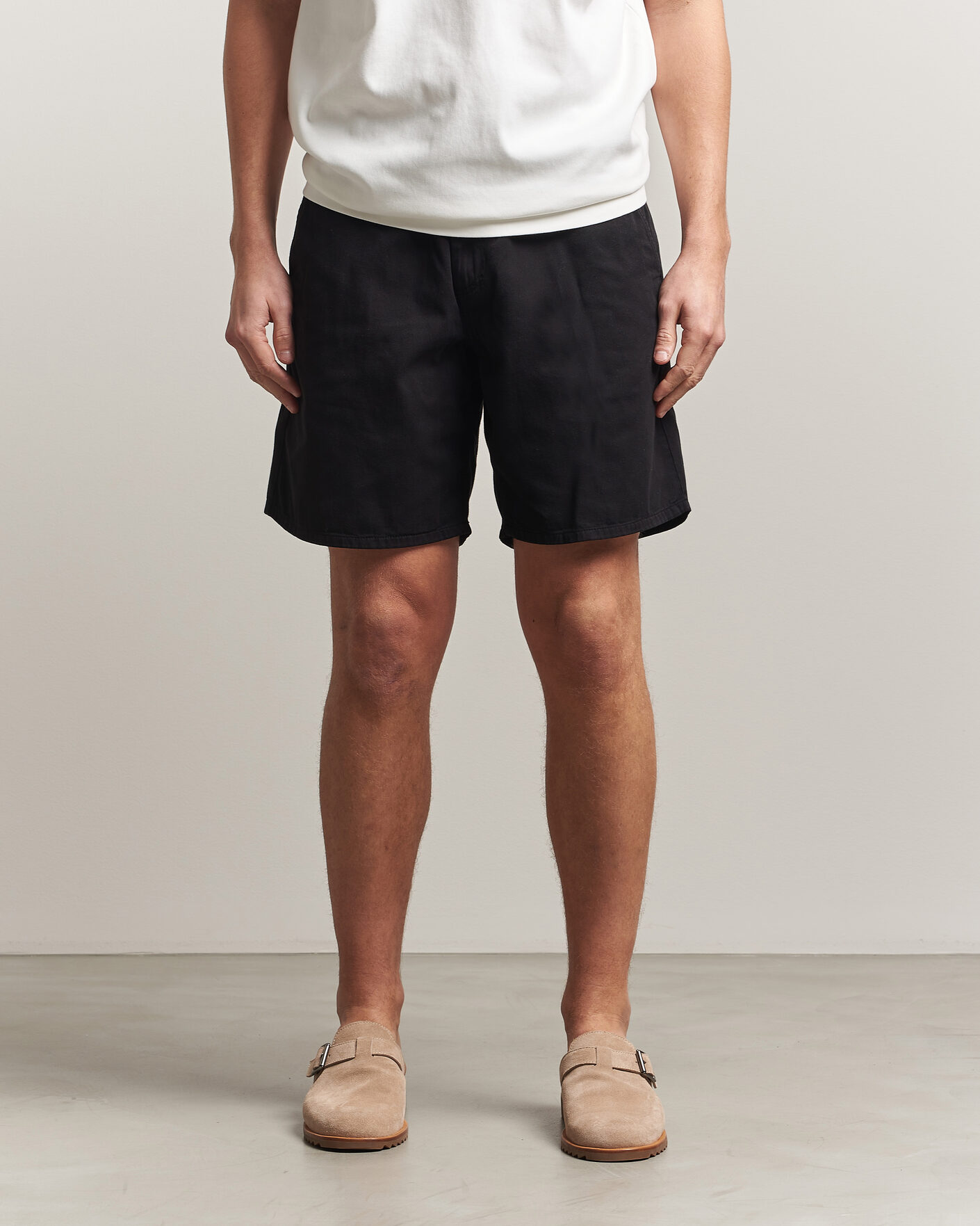 Herr | Shorts | Forét | Clay Light Shorts Black