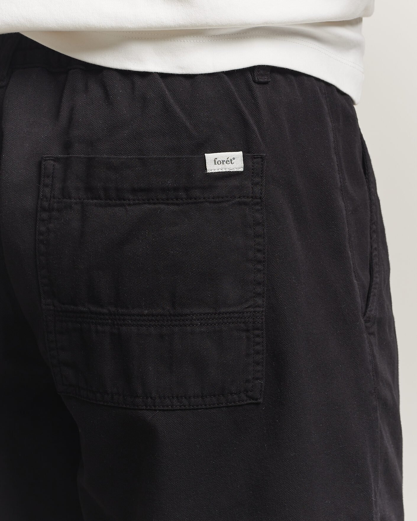 Herr | Shorts | Forét | Clay Light Shorts Black