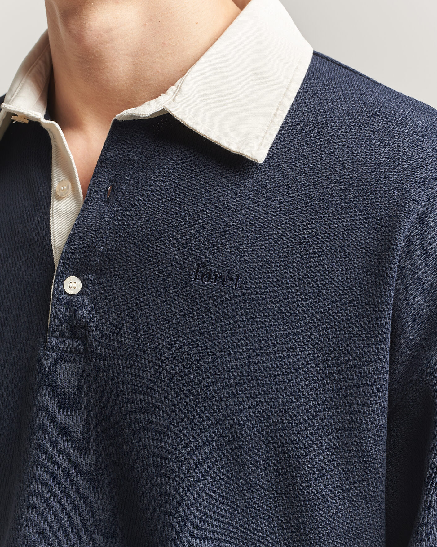 Herr | Tröjor | Forét | Match Rugby Structured Sweatshirt Navy