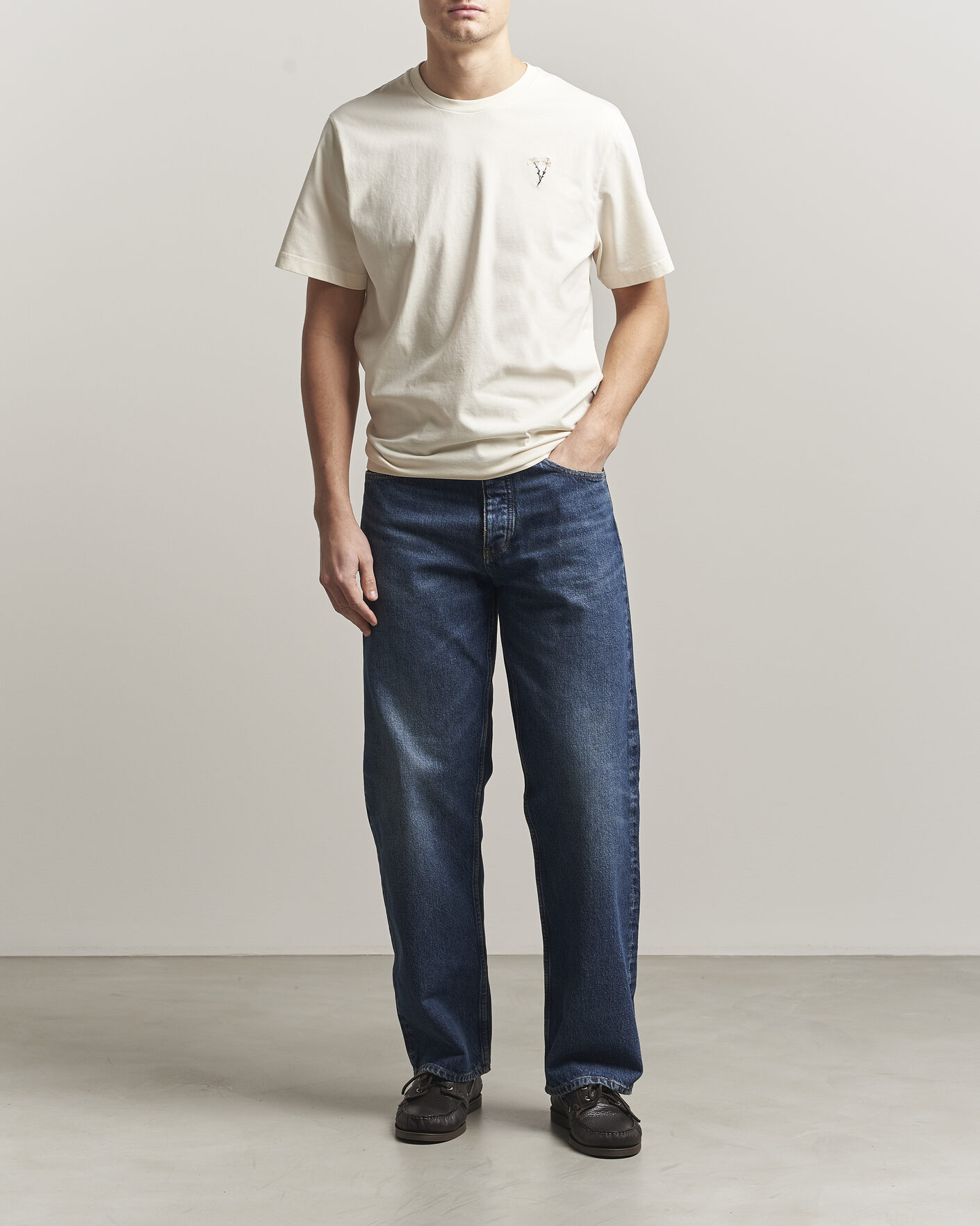 Herr | T-Shirts | Forét | Posy T-Shirt Cloud